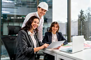 Estudiantes de seguridad y salud en el trabajo